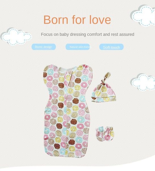 

born swaddle set blanket baby wrap organic sleeping bag blankets & swaddling