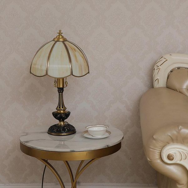 

table lamps light luxury chinese designer desk lamp simple living room bedroom model tenant hall