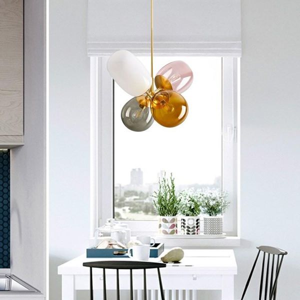 

pendant lamps modern led crystal nordic light hanging lamp hanglamp chandelier ring livingroom dining rooom