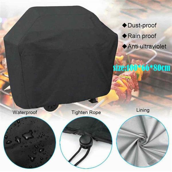 

tools & accessories waterproof uv resistant material barbecue grill sun shade outdoor garden bbq rainproof dust-proof protective cover #36