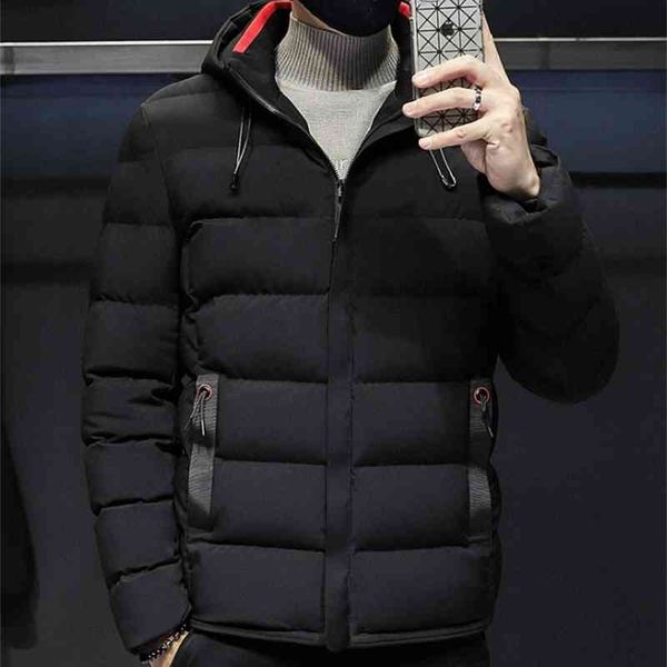 

men's down & parkas cotton-padded jacket men in winter winter jacket men coat 8855 si88, Black
