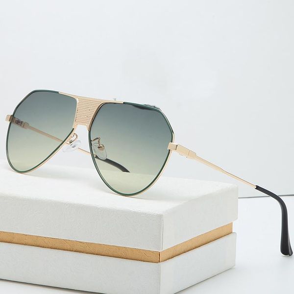 

sunglasses 2021 classic luxury polarized for men and women plus size vintage brand design outdoor with original box, White;black