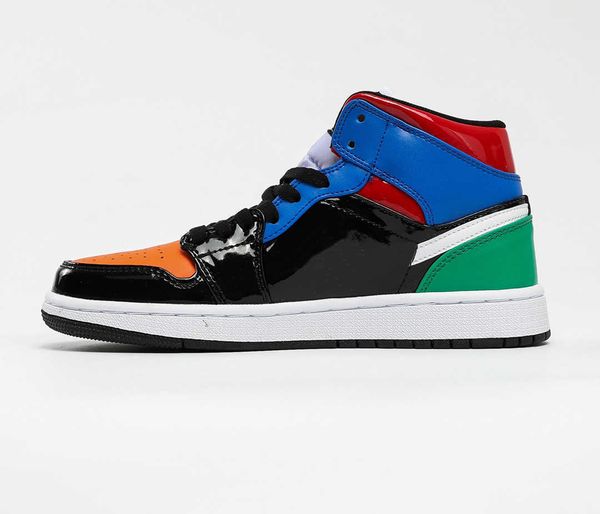 

se wmns basketball shoes men women multi color 1s sneakers