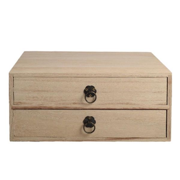 

storage drawers 1pc multipurpose box wooden deskdrawer organizer