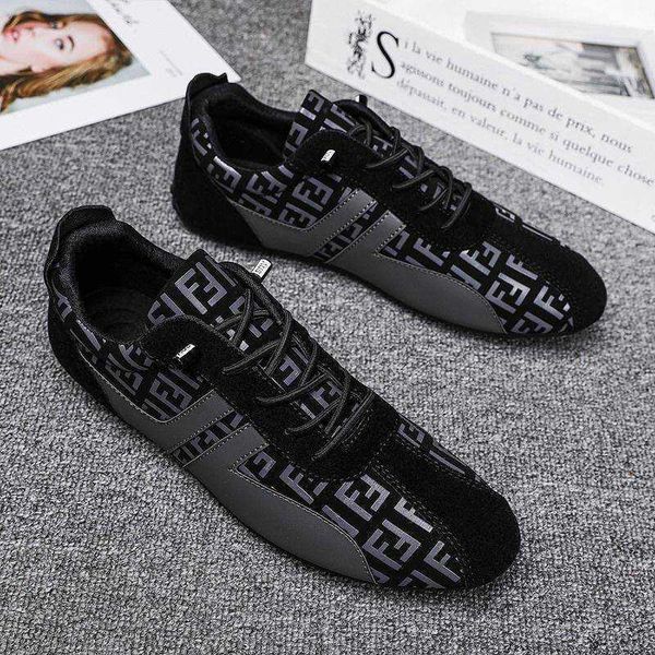 

men's sho 2021 summer breathable net red fine guy doudou korean fashion lazy one foot