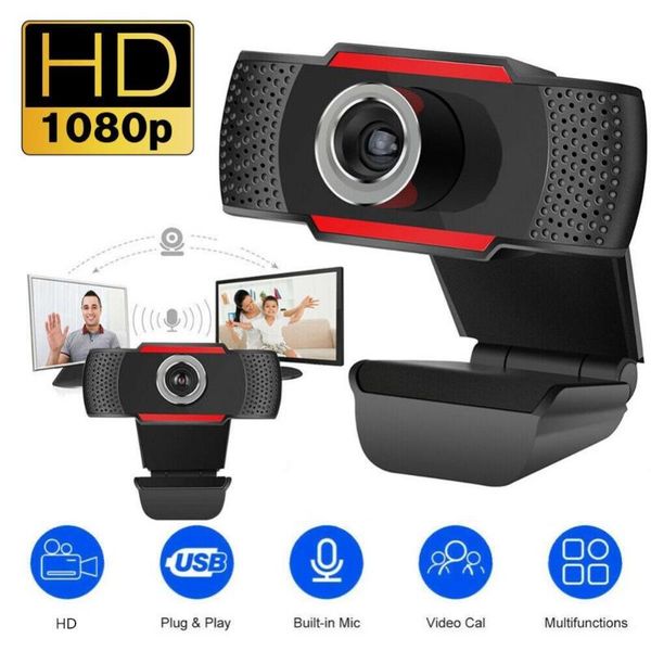 

80% off 480/720/1080p computer camera usb 2.0 webcam video hd web with microphone for home office webcast online educatio webcams