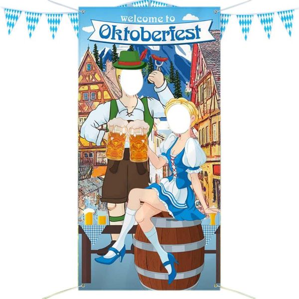 

party decoration oktoberfest decorations po prop giant fabric booth background funny games supplies for delightful