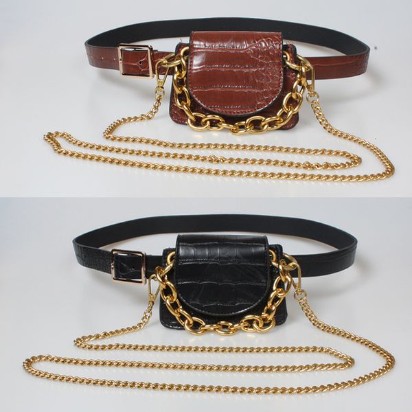 

others apparel chain mini metal pu leather woman belts summer cummberbund fashion accessary removable u5fm, Black;white