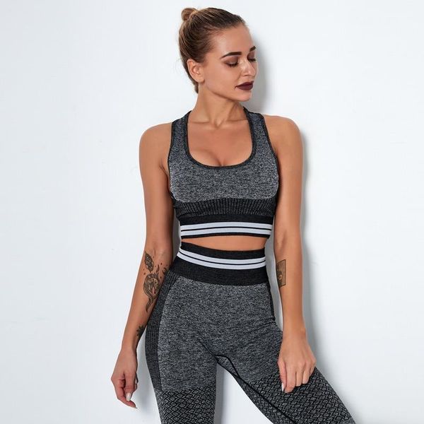 

knitting sport bra high impact sports gym women bras training yoga for crop black fitness woman workout seamless sporty outfit