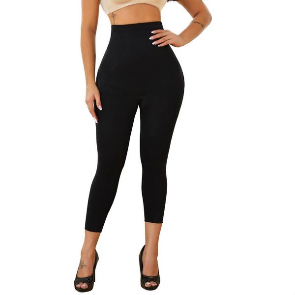 

women's shapers fajas colombianas waist trainers sweat sauna pants body shaper women seamless tummy control panty trainer shapewear, Black;white