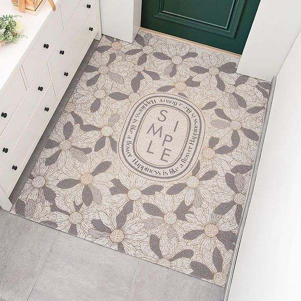 

carpets durable pvc entrance door mat carpet home doormat cuttable living room kitchen bath anti-slip custom