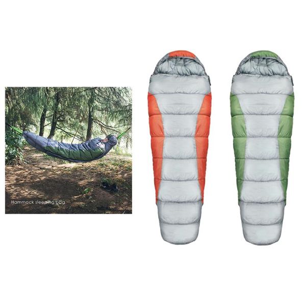 

single outdoor camping waterproof splicing sleeping bag bags