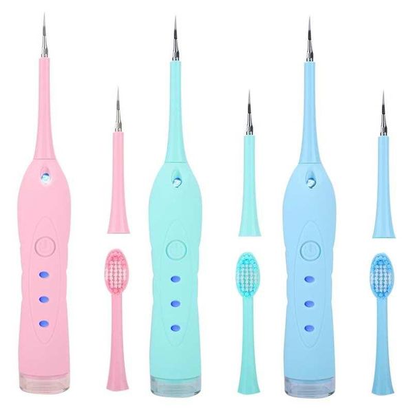 

colors usb electric dental scaler calculus vibration plaque tartar removal tooth care smart toothbrush