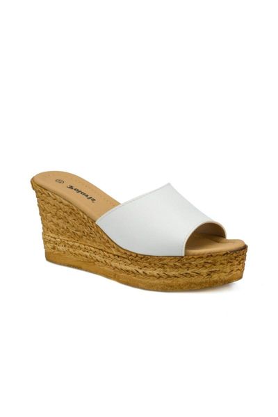 

slippers 315398.z white women 's wedges, Black