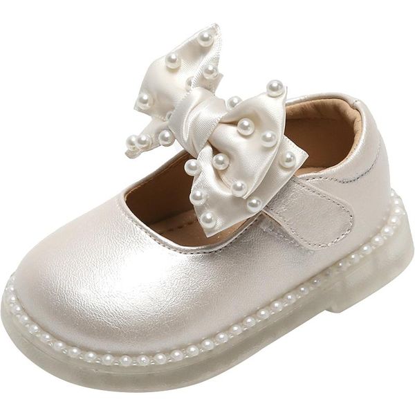 

first walkers 11.5-15.5cm baby girl shoes,cute bowtie with pearls princess shoes for toddlers,beige pink solid pure autumn children