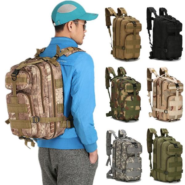 

outdoor military rucksacks 600d nylon 35l waterproof tactical backpack sports camping hiking trekking fishing hunting bags
