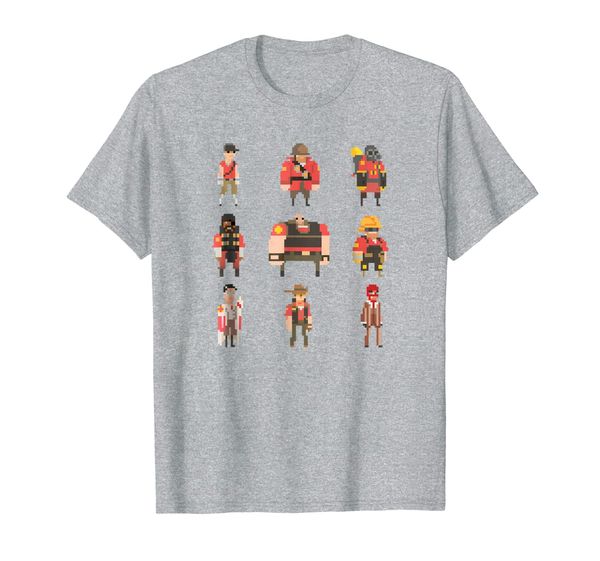 

Team Fortress 2 "Team Fortress Pixel" t-shirt - TRS008, Mainly pictures