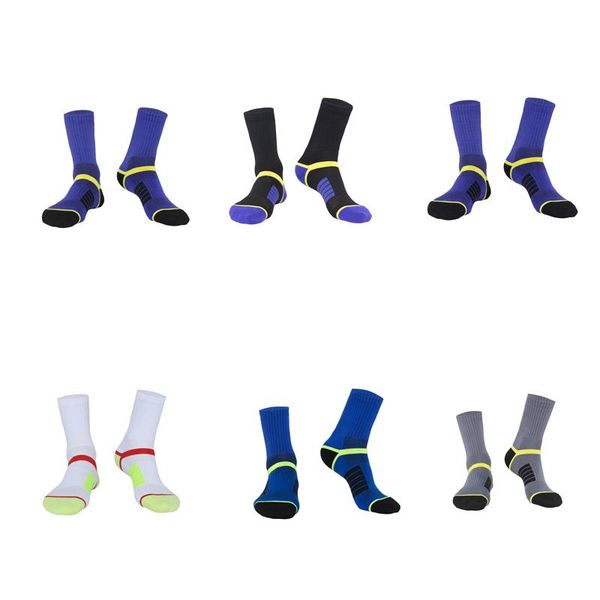 

sports socks men professional sport breathable road bicycle outdoor racing cycling, Black