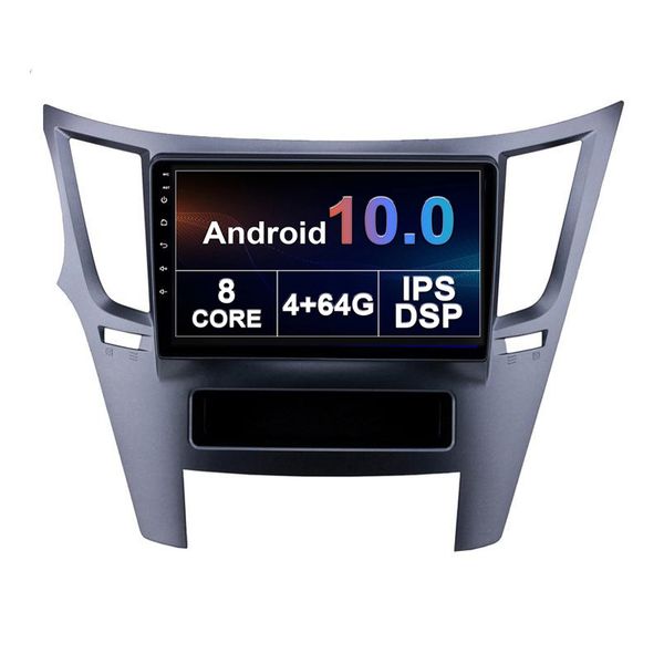 Android-Auto-DVD-Radio-Player für das Subaru-Outback 2009-2014 Multimedia-Stereo-Navigation GPS-Video-IPS-Playstore-Support-Steiger-Radsteuerung