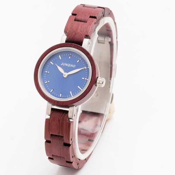 

wristwatches 2021 wood quartz wrist women watches ladies trendy relogio bracelet wooden fashion clock wristwatch reloj, Slivery;brown