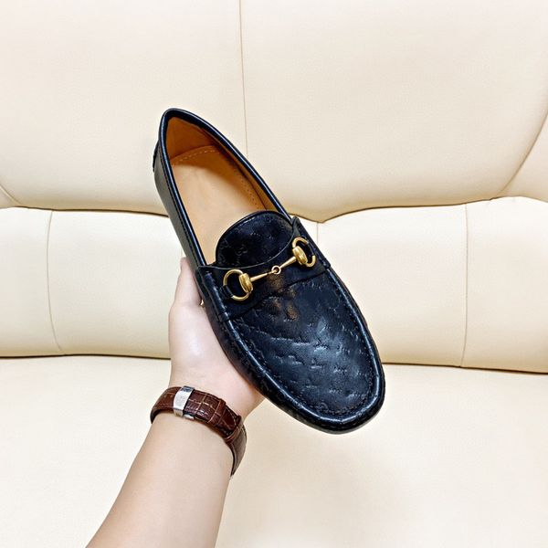 

leather casual men shoes fashion men pointed toe comfortable office dress shoes plus size for formal mariage wedding, Black