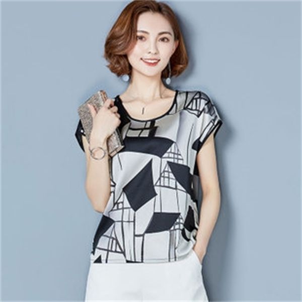 

women short purple sleeve shirt garment 210623, White