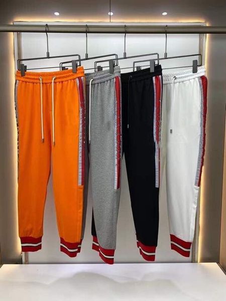 

men pants summer sweatpants hip hop full fashi length lightweight sweatpants jogging women essentials essentials track pants new, Black