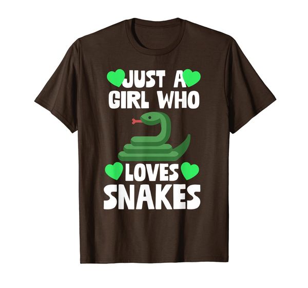 

just a girl who loves snakes shirt - snake lover gift, White;black