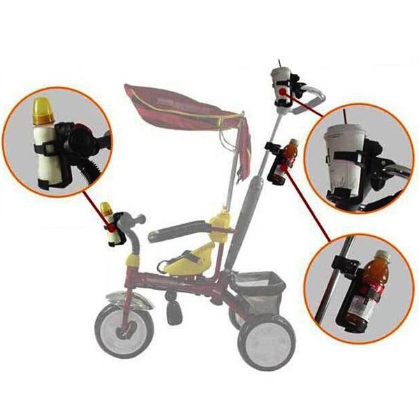 

stroller parts & accessories baby bottles rack for cup holder trolley child car bicycle quick release water bottle organizer