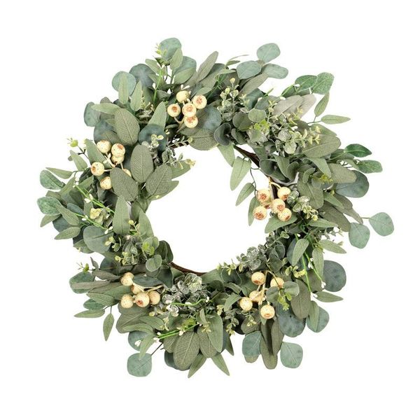 

artificial eucalyptus garland ginkgo encrypted wreaths decorative flowers &