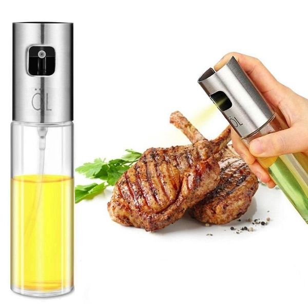 

tools & accessories glass oil sprayer usa vinegar bottle 100ml bbq clear kitchen