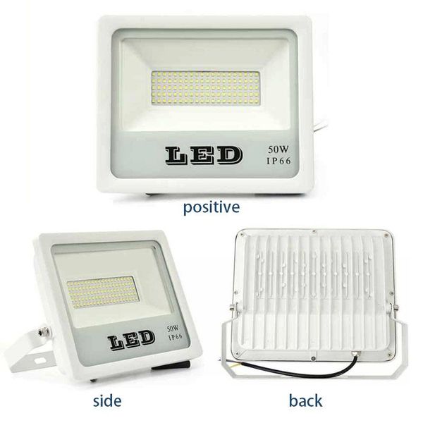

super bright searchlight remote outdoor waterproof led flood light construction site square factory lamp floodlights