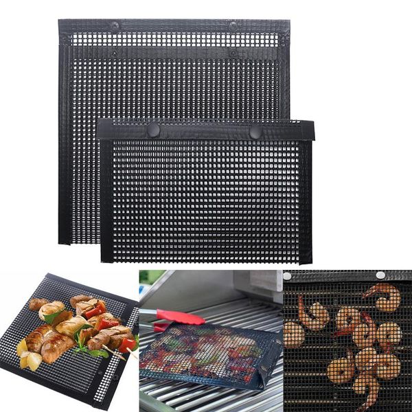 

tools & accessories non-stick mesh grilling bag outdoor picnic tool bolsa de barbacoa reusable and easy to clean bbq bake