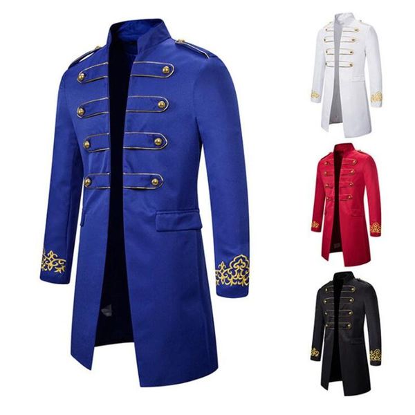 

men's trench coats coat windbreaker youth pure color casual british style long stand collar velvet costume casaco masculino, Tan;black