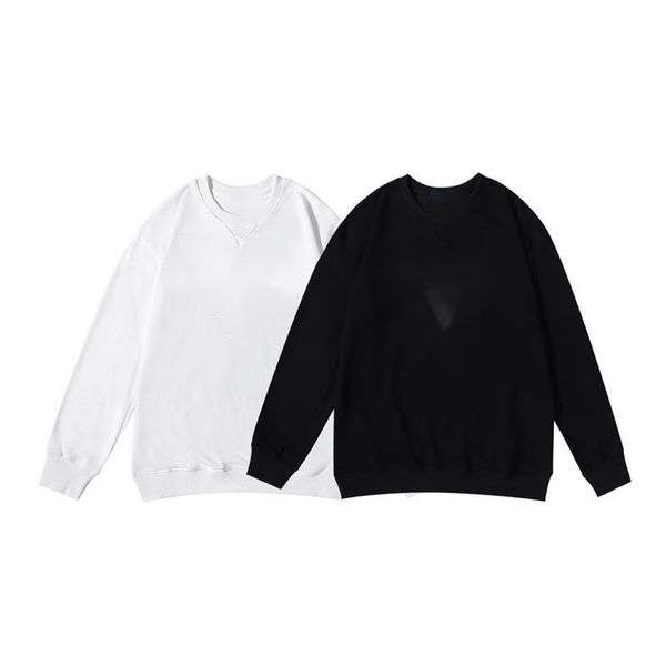 

p-1239 couples clothes sweatshirts hoodies autumn winter women black white casual loose men pattern printing long sleeve o-neck pullovers s