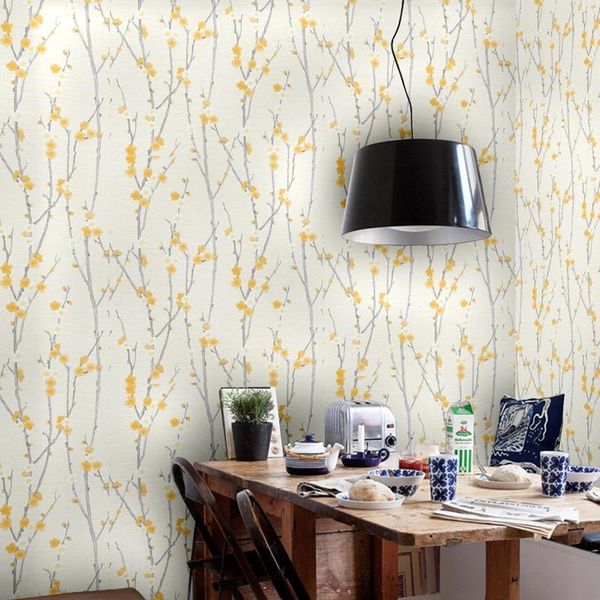 

pastoral style wallpapers floral pattern living room background wall stickers furniture decorative diy home decor