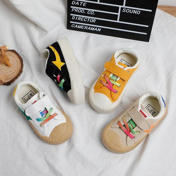 

sneakers kids canvas shoes boys breathable children casual girls baby fashion in spring sx443, Black;red