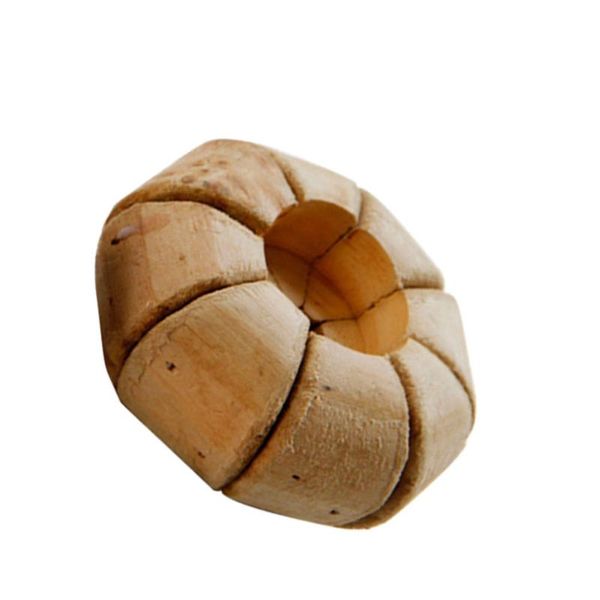 

candle holders 1 set delicate pumpkin shaped cup decorative wooden holder kit