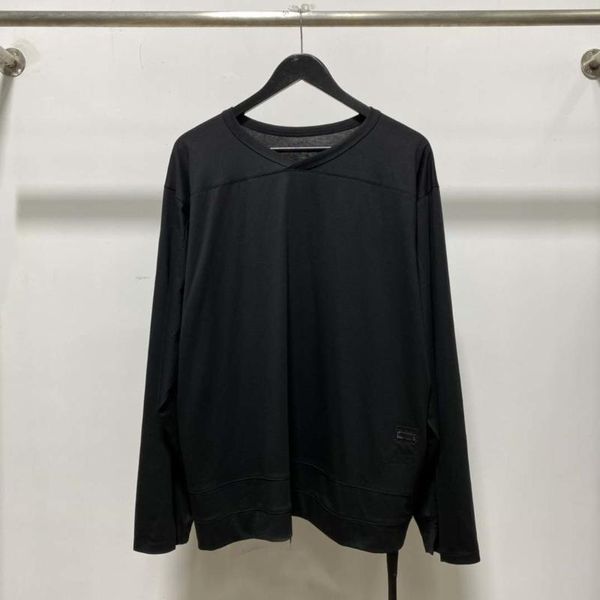 

men's hoodies & sweatshirts seak men cotton pullover gothic style clothing classic spring autumn women solid black bottoming shirt