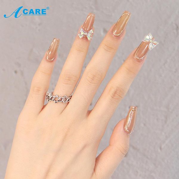 

nail art decorations diy manicure accessories aurora butterfly 3d flying butterflies zircon ornaments, Silver;gold