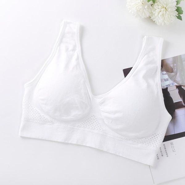 

yoga outfit breathable sports bras,women hollow out padded bra s-2xl xxxl plus size gym running fitness