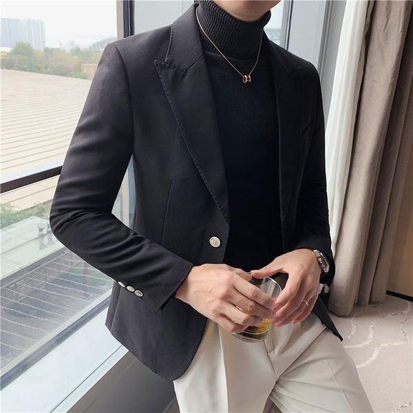 

short sleeve men's suits & blazers, White;black