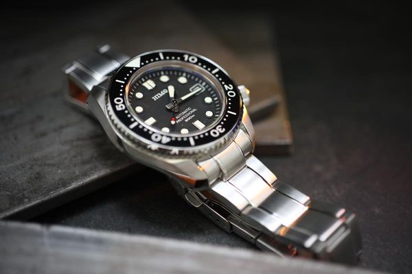 

wristwatches sbdx nh35 tuna diver automatic wristwatch marinemaster, Slivery;brown