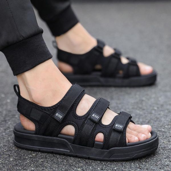 

sandals slide playa ete sandles rubber roman deportivas sandali work man herren para 2021 trekking for de da sport sandal gladiators, Black