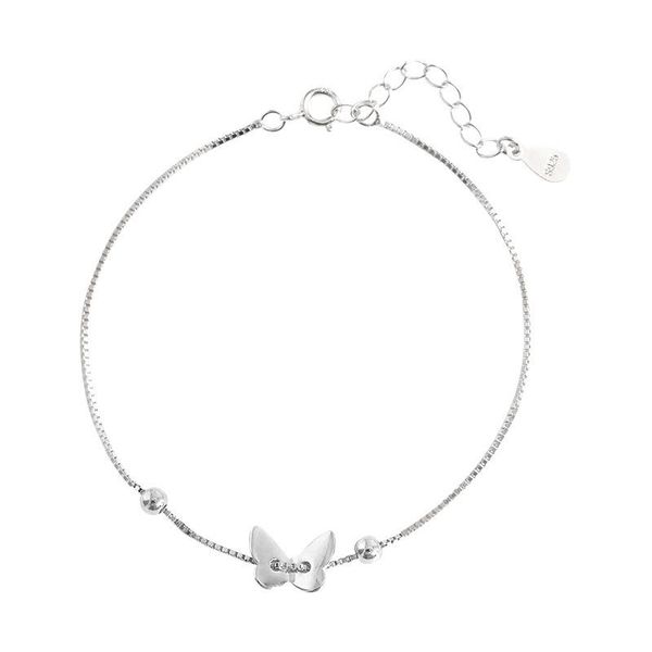 

link, chain adjustable round bead butterfly for women charm geometric fashion trendy girlfriend gifts jewelry boyulige, Black