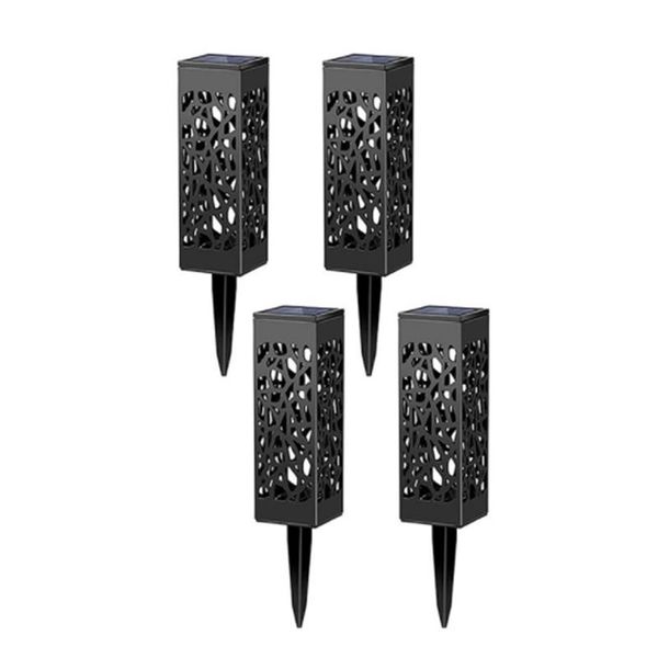 

lawn lamps 4pcs led solar street light bulb garden decorative wireless waterproof