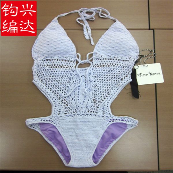 

Sexy Production of Various Hand Crocheted Swimsuits Bikini Crochet, White;black