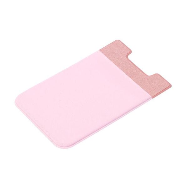 

card holders adhesive sticker mobile phone back cards wallet credit id holder pocket l4me, Brown;gray