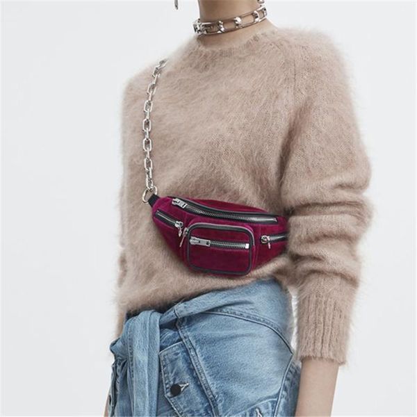 

waist bags pack female shoulder bag for women round belt fashion