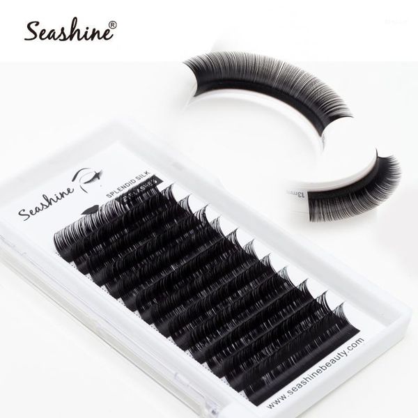 

seashine luxury c d l curl silk eyelash extension nutural long individual lashes 100% hand made false eyelashes extension1